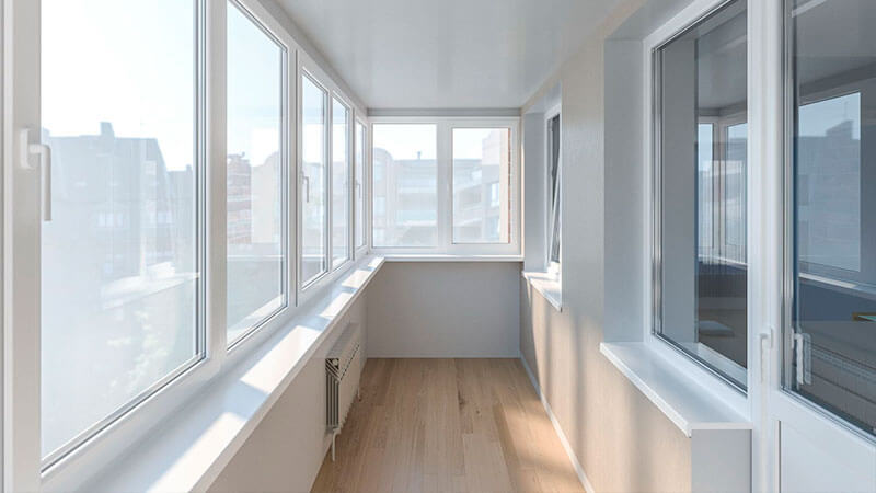 Фото изолированных балконов и лоджий с отделкой под ключ